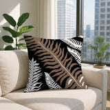 Glo Wild Ferns Reversible Indoor/Outdoor Square Pillow