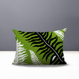 Glo Wild Ferns Reversible Indoor/Outdoor Rectangle Pillow