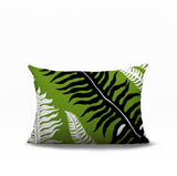 Glo Wild Ferns Reversible Indoor/Outdoor Rectangle Pillow
