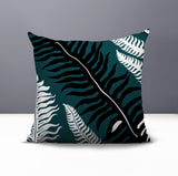 Glo Wild Ferns Reversible Indoor/Outdoor Square Pillow