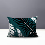 Glo Wild Ferns Reversible Indoor/Outdoor Rectangle Pillow