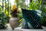 Glo Wild Ferns Reversible Indoor/Outdoor Rectangle Pillow