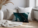 Glo Wild Ferns Reversible Indoor/Outdoor Square Pillow