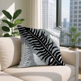 Glo Wild Ferns Reversible Indoor/Outdoor Square Pillow