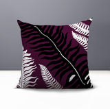 Glo Wild Ferns Reversible Indoor/Outdoor Square Pillow