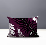 Glo Wild Ferns Reversible Indoor/Outdoor Rectangle Pillow