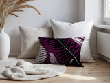 Glo Wild Ferns Reversible Indoor/Outdoor Square Pillow