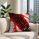 Glo Wild Ferns Reversible Indoor/Outdoor Square Pillow