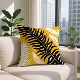 Glo Wild Ferns Reversible Indoor/Outdoor Square Pillow