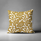 Dominique Coral Reefs Square Indoor/Outdoor Throw Pillow