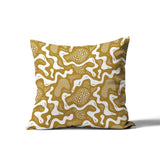 Dominique Coral Reefs Square Indoor/Outdoor Throw Pillow
