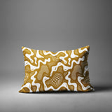 Dominique Coral Reefs Lumbar Indoor/Outdoor Throw Pillow