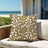 Dominique Coral Reefs Lumbar Indoor/Outdoor Throw Pillow
