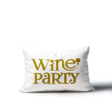 Fairfield Wine Party Lumbar Indoor/Outdoor Throw Pillow