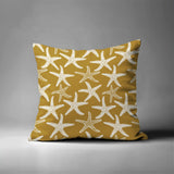 Fletcher Star Fish Square Indoor/Outdoor Throw Pillow