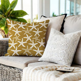 Fletcher Star Fish Square Indoor/Outdoor Throw Pillow