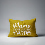 Fulham Mama Needs Lumbar Indoor/Outdoor Throw Pillow