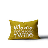 Fulham Mama Needs Lumbar Indoor/Outdoor Throw Pillow