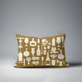Hyatt Wine And Lumbar Indoor/Outdoor Throw Pillow