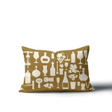 Hyatt Wine And Lumbar Indoor/Outdoor Throw Pillow