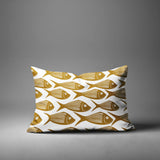 Kieran Fish Lumbar Indoor/Outdoor Throw Pillow