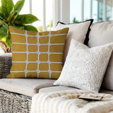 Knotty Nautical Knot Square Indoor/Outdoor Throw Pillow
