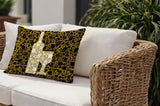 Lakefield Wine Bottle Lumbar Indoor/Outdoor Throw Pillow