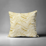 Madden Ocean Waves Square Indoor/Outdoor Throw Pillow