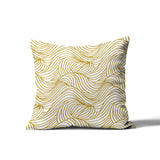 Madden Ocean Waves Square Indoor/Outdoor Throw Pillow