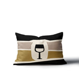 Molsley Wine Bottle Lumbar Indoor/Outdoor Throw Pillow