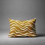 Richardson Ocean Waves Lumbar Indoor/Outdoor Throw Pillow