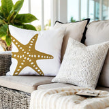 Scarlett Star Fish Lumbar Indoor/Outdoor Throw Pillow