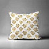 Sebastine Sea Shell Square Indoor/Outdoor Throw Pillow