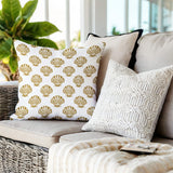 Sebastine Sea Shell Square Indoor/Outdoor Throw Pillow