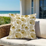 Shutterfield Sea Shell Square Indoor/Outdoor Throw Pillow