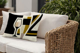 Winefield Wine Bottle Lumbar Indoor/Outdoor Throw Pillow