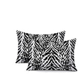 Gorgi Zebra Print Indoor/Outdoor Reversible Rectangular Pillow