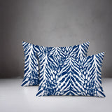 Gorgi Zebra Print Indoor/Outdoor Reversible Rectangular Pillow