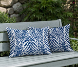 Gorgi Zebra Print Indoor/Outdoor Reversible Rectangular Pillow