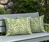 Gorgi Zebra Print Indoor/Outdoor Reversible Rectangular Pillow