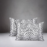 Gorgi Zebra Print Indoor/Outdoor Reversible Rectangular Pillow