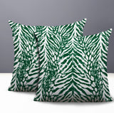 Gorgi Zebra Print Indoor/Outdoor Reversible Square Pillow