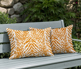 Gorgi Zebra Print Indoor/Outdoor Reversible Rectangular Pillow
