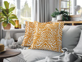 Gorgi Zebra Print Indoor/Outdoor Reversible Square Pillow