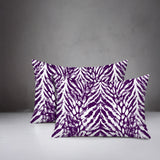 Gorgi Zebra Print Indoor/Outdoor Reversible Rectangular Pillow