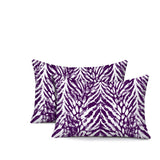 Gorgi Zebra Print Indoor/Outdoor Reversible Rectangular Pillow