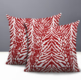 Gorgi Zebra Print Indoor/Outdoor Reversible Square Pillow