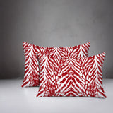 Gorgi Zebra Print Indoor/Outdoor Reversible Rectangular Pillow