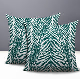 Gorgi Zebra Print Indoor/Outdoor Reversible Square Pillow