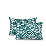 Gorgi Zebra Print Indoor/Outdoor Reversible Rectangular Pillow